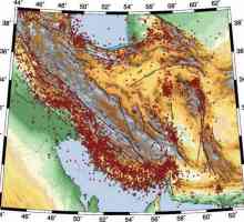 Iranski nadmorska visina: zemljopisni položaj, koordinate, minerali i značajke