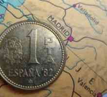Španjolska valuta: od stvarnog do eura. Kovanice Španjolske