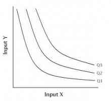 Isoquanta je indikativni grafikon
