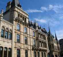 Studiranje Luksemburga. Palača Grand Duke - glavna atrakcija Velikog Vojvodstva