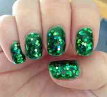 Emerald nokti: ideje manikura, fotografija