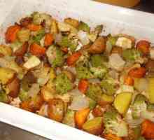 Kako kuhati krumpir s povrćem u pećnici: recepti, sastojci