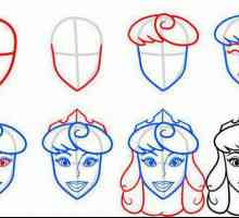 Kako crtati Princess Disney: korak po korak upute