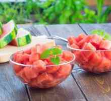 Kako smanjiti kockice lubenice: zanimljive ideje, preporuke i povratne informacije