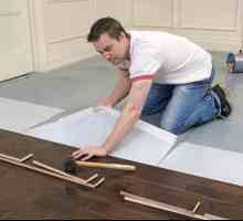 Kako postaviti podove na betonski pod? Kako postaviti linoleum na betonski pod?