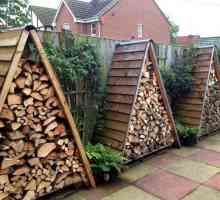 Kako izgraditi sklonište za drva za ogrjev?