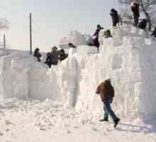 Kako izgraditi tvrđavu snijega