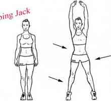 Kako napraviti vježbu "Jumping-Jack"