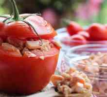 Kako kuhati punjene rajčice? Recept s sirom i češnjakom