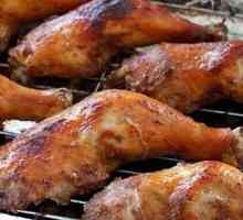 Kako kuhati piletinu na žaru, na nekoliko načina