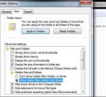 Kako pregledavati skrivene datoteke u sustavu Windows 7 na različite načine