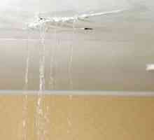 Kako samostalno ispuštati vodu iz stropne stjenke