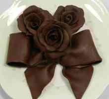 Kako napraviti ruže čokolade?