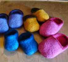 Kako napraviti papučice iz vune sa svojim rukama