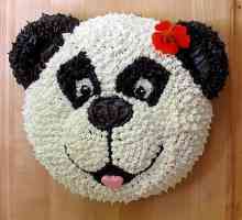 Kako napraviti kolač `Panda` sa svojim rukama od kreme?