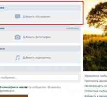 Kako stvoriti raspravu u grupi "VKontakte": puna uputa