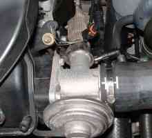 Kako je EGR ventil postavljen?