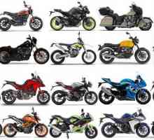 Koje su vrste motocikala: fotografije i imena