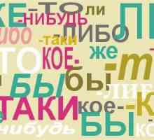Kakve su čestice napisane crticom na ruskom
