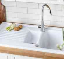 Kameni sudoper za kuhinju: recenzije, pluses i minuses. Kuhinjski sudoperi od umjetnog kamena