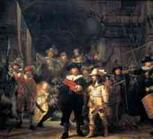 Slika "Night Watch" od Rembrandta. Opis slike, fotografija
