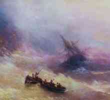 Slika "Duga" Aivazovsky: nova paleta morskog krajolika