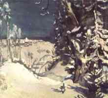 Slika Vasnetsova `Snježna Maiden` - utjelovljenje duhovne ljepote ruskog naroda