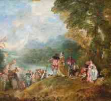 Slike Watteau. Antoine-Jean razbija novu eru u slikarstvu: rokoko