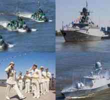 Kaspijska flotila ruske mornarice: sastav i rasprostiranje