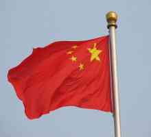 Kineski zastava: povijest, vrijednosti, boje i fotografije