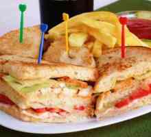 Klub-sendvič: recept i način pripreme popularnog proizvoda