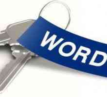 Ključna riječ je ... Odabir ključnih riječi. Statistika ključnih riječi