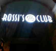 Club `Rossi` u St. Petersburgu: adresa, radno vrijeme, recenzije