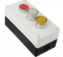 Upravljačke stanice s gumbima za pritisak. Upravljačka ploča gumba za upravljanje kontrolnom…