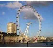 Ferris kotač u Londonu kao simbol novog tisućljeća i orijentir tisućljetnog grada