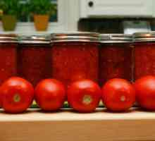 Konzervirane rajčice s lukom. recepti