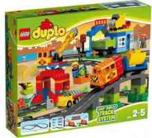 Dizajner za djecu Lego Duplo 10508 `Big Train `: opis, fotografija