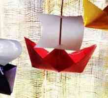 Origami brod: razni načini izrade
