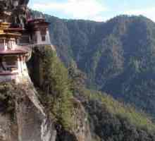 Королевство Бутан. Бутан на карте