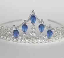 Корона из бисера - изысканное украшение для принцессы