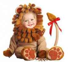 Kostim lava za dijete nije teško učiniti vlastitim rukama!