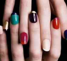 Lijepa kombinacija boja na noktima