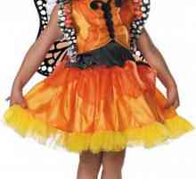Lijepa kostim `Butterfly` za dijete