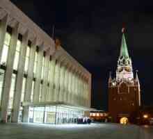 Palača kongresa Kremlja. Shema palače Kremlja