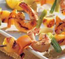 Škampi na roštilju: recepti, mogućnosti kuhanja