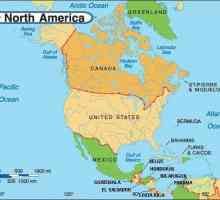 Najveće zemlje Sjeverne Amerike i njihove glavne gradove. SAD, Kanada, Meksiko