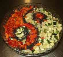 Kulinarski recept za salatu `Yin-Yan` - jela za ljubitelje