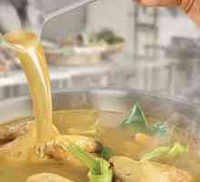 Pileća juha: kalorijska, korisna svojstva