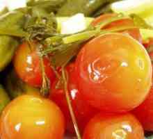 Kiselo rajčice u tavi za zimu. Recepti za ukiseljene zelene rajčice u tavi