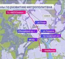 Lako podzemna željeznica u Khimki: stvarne informacije o planovima izgradnje
